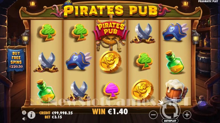 Rahasia slot online Pirates Pub yang gacor